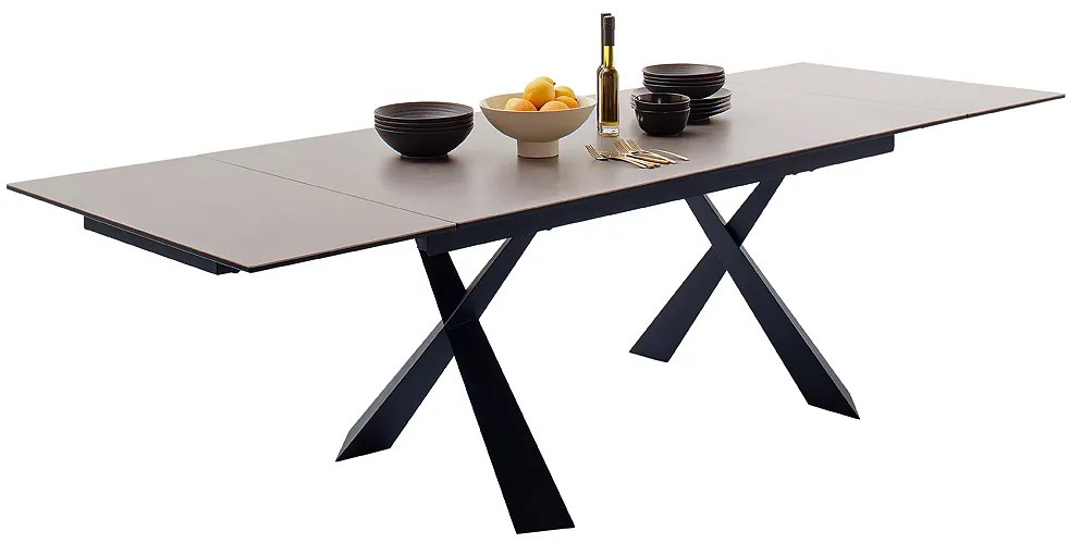 Τραπεζαρία Καφέ Μασίφ 180x90x76