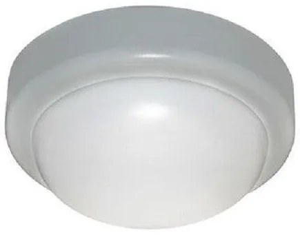 Απλίκα-Πλαφονιέρα LED Φ197mm 18W 4000K IP44 Lumen-21-0051861-Γκρι 21-0051861