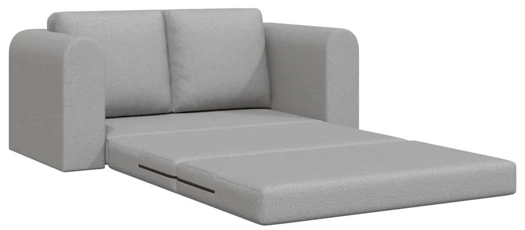 vidaXL Κρεβάτι καναπές Σκούρο γκρι 148 x 71 x 83 εκ. ύφασμα