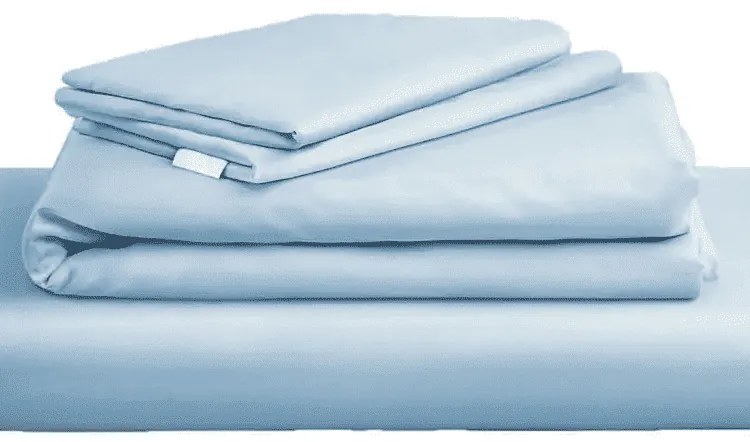 Ariete Casa Σετ Παπλωματοθήκη Βαμβακοσατέν 250 TC King Size 240×260 – Lux Home Baby Blue/Γαλάζιο/Μπλε Μαρίν