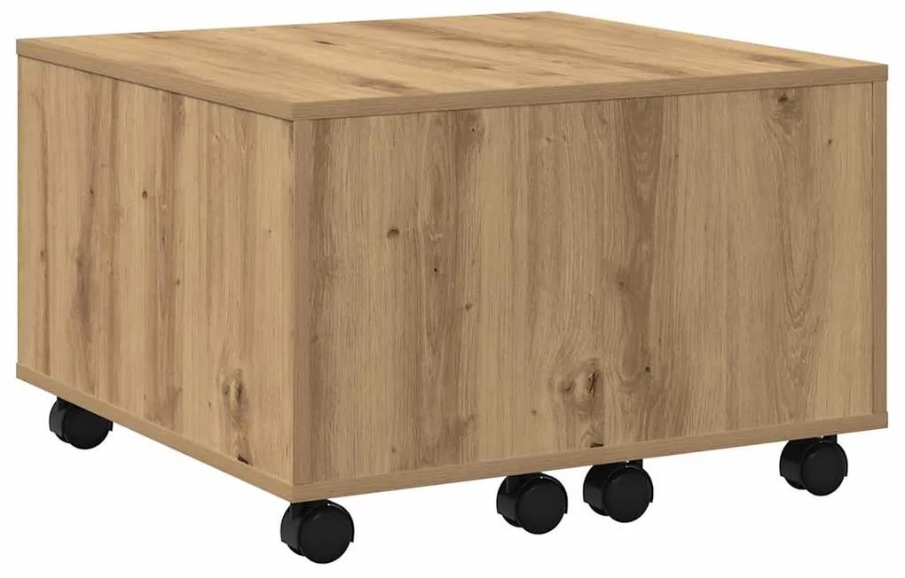 vidaXL Τραπεζάκι Σαλονιού Αρτισιανή Δρυς 60x60x38 εκ. Επεξ. Ξύλο
