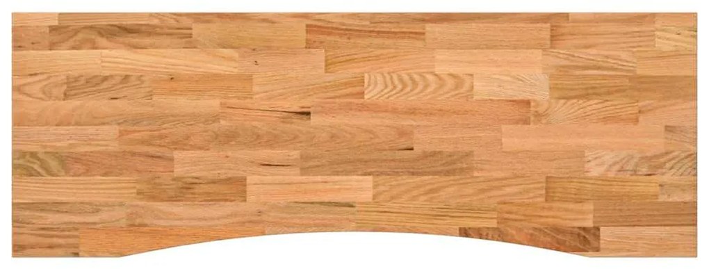 vidaXL Επιφάνεια Τραπεζιού Ορθογώνιος 140x60x2,5 εκ. Μασίφ Ξύλο Δρυός