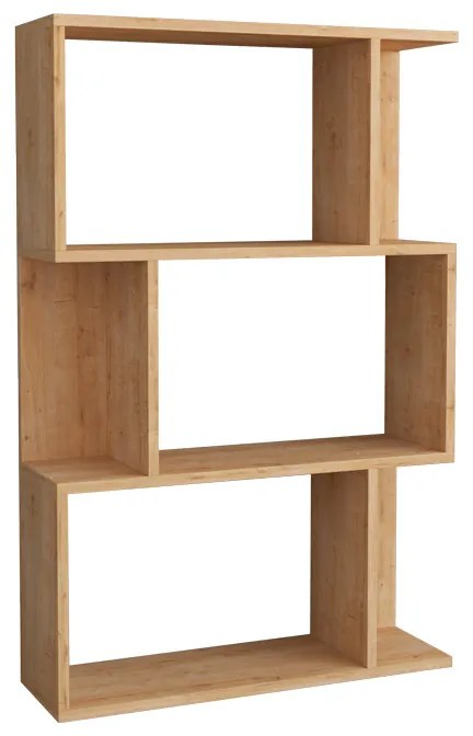 Intrahome Βιβλιοθήκη Kadu Intrahome σε oak απόχρωση  72x22x108εκ | SKU: INTRAPA-231111725