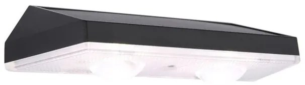 Απλίκα Ηλιακό Φωτιστικό Τοίχου LED 0,4W Μαύρο IP44 36499 Globo Lighting-36499-Μαύρο 36499