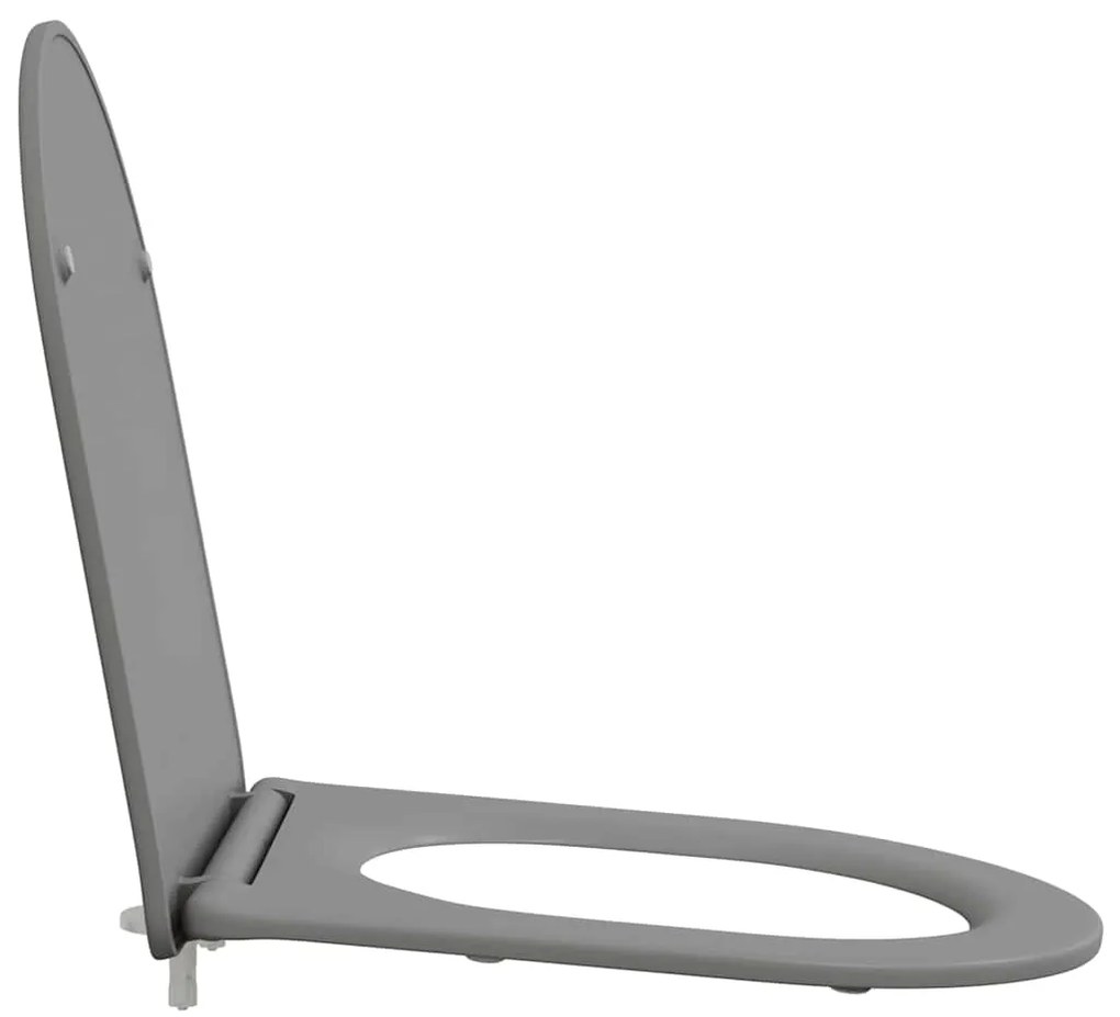 vidaXL Λεκάνη Γκρι 44 x 36,4 x 3,4 εκ. Δυροπλάστ