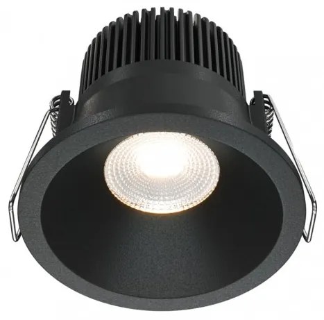 Χωνευτό Σποτ Οροφής LED 6W Zoom 3000K Μαύρο DL034-01-06W3K-D-B MAYTONI DL034-01-06W3K-D-B Μαύρο