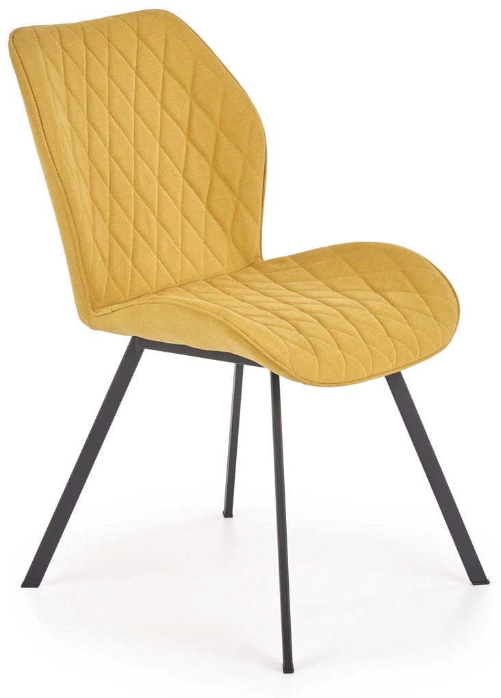 60-21068 K360 chair, color: mustard DIOMMI V-CH-K/360-KR-MUSZTARDOWY, 1 Τεμάχιο