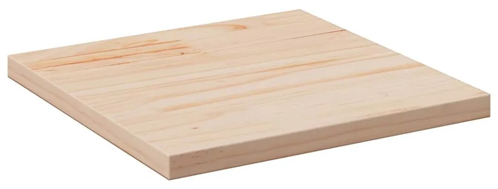 vidaXL Επιφάνεια Τραπεζιού Τετράγωνη 40x40x1,7 εκ. Μασίφ Ξύλο Πεύκου