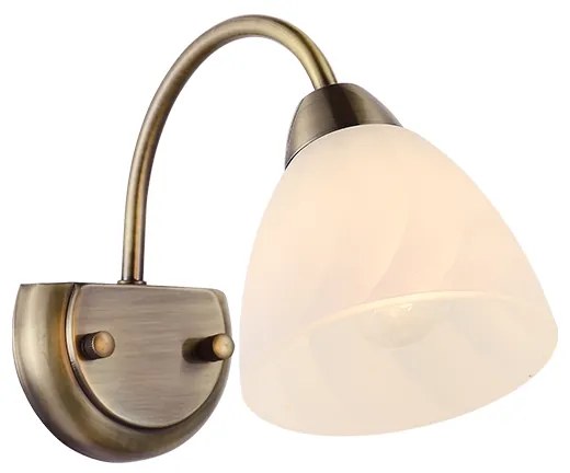 Φωτιστικό Επίτοιχο Aca DLX7391WBR BYRON Οξυντέ (Bronzed)