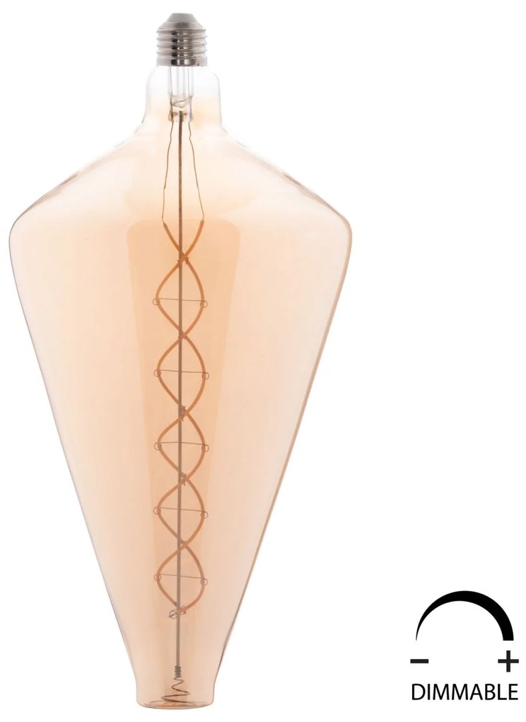 Λαμπτήρας Led Filament 8w E27 3000k Gold Color Dimmable