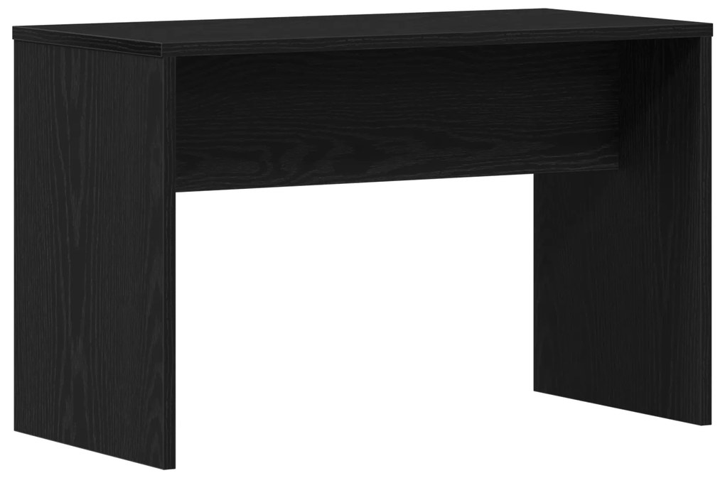 vidaXL Καρέκλα Ντύσιμου Μαύρη Δρυ 70x35x45 cm MDF