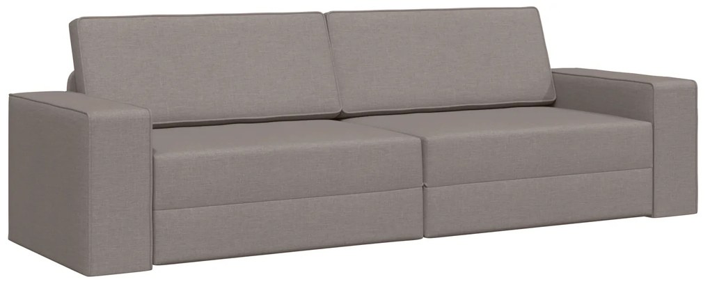 vidaXL Καναπές Δαπέδου 2 σε 1 Ταούπ 245x150x60.5 εκ. Ύφασμα