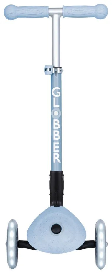 Globber Scooter Junior Foldable Lights Eco Blueberry