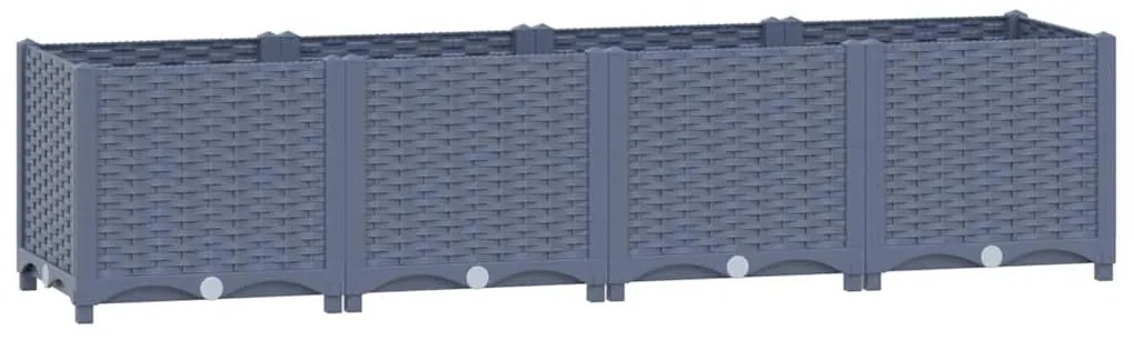 vidaXL Ζαρντινιέρα 160 x 40 x 38 εκ. από Πολυπροπυλένιο