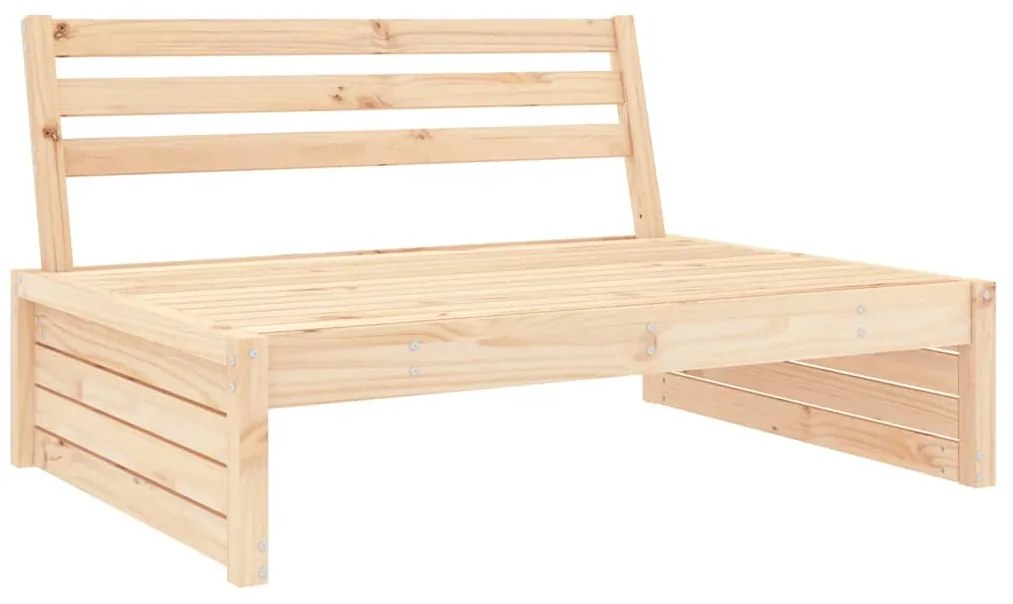 vidaXL Καναπές Μεσαίος 120 x 80 εκ. από Μασίφ Ξύλο Πεύκου