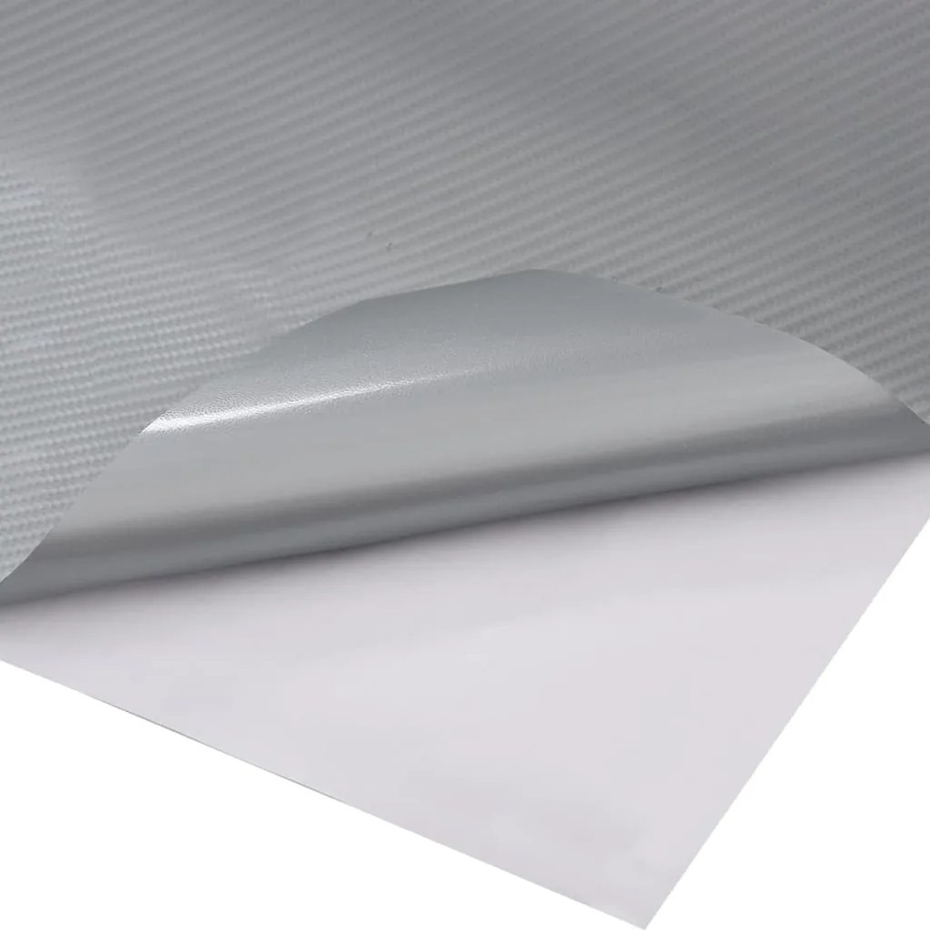 vidaXL Μεμβράνες Αυτοκινήτου 4D 2 τεμ. Ασημί 100 x 150 εκ.