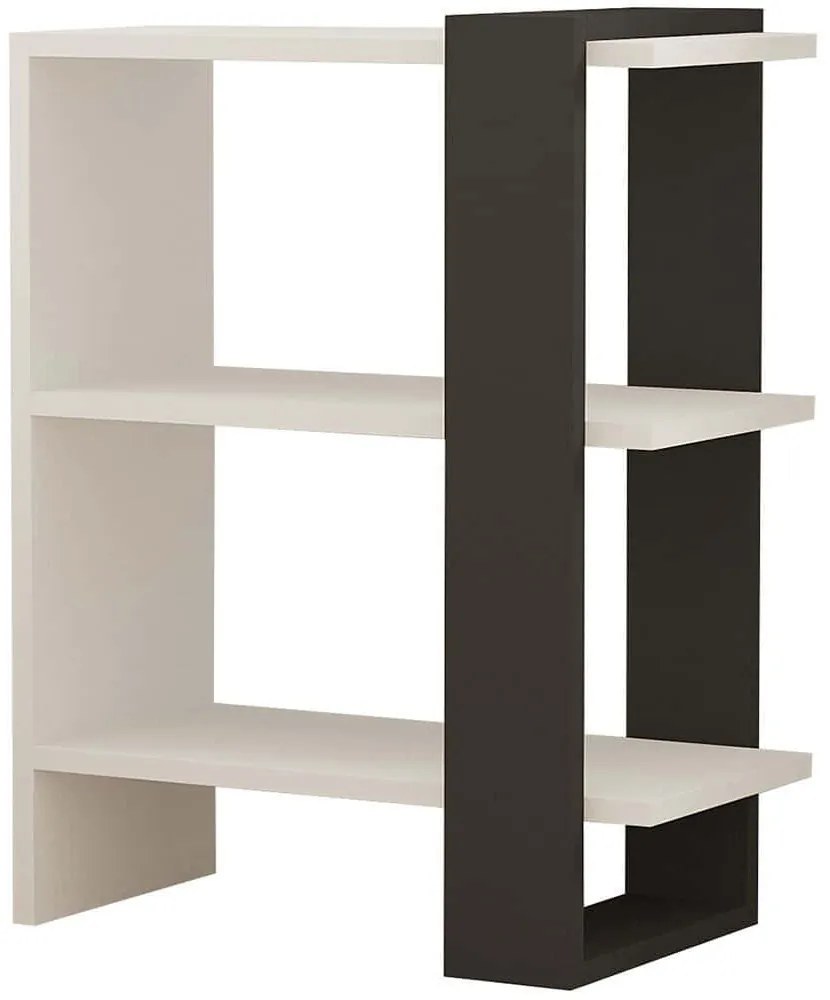 Ραφιέρα Δαπέδου Yonca 835PUQ3642 51,8x25x70cm Anthracite-White