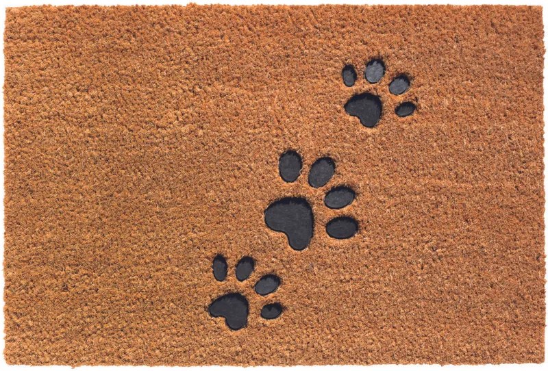 Πατάκι Εισόδου (40x60) Ruco Embossed Rubber 004 Paws Natural-Sdim