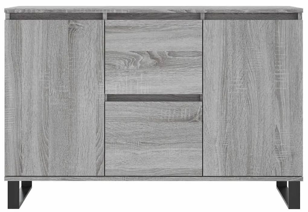 vidaXL Μπουφές Γκρι Sonoma 104 x 35 x 70 εκ. από Επεξεργασμένο Ξύλο