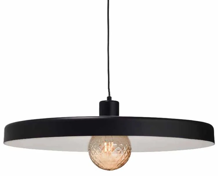 Φωτιστικό Οροφής Μονόφωτο Aca Domenica OD5392LBK Black Matt