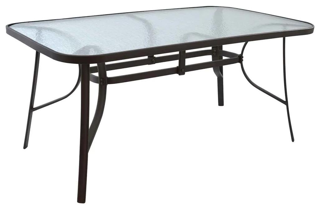 Τραπέζι Bruno Μεταλλικό Καφέ Hm5074.02 160Χ90Χ72cm