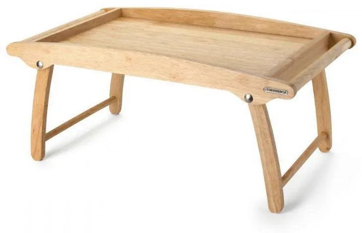 Δίσκος Κρεβατιού Wooden Rubberwood 03061000 61x35cm Natural Continenta Ξύλο