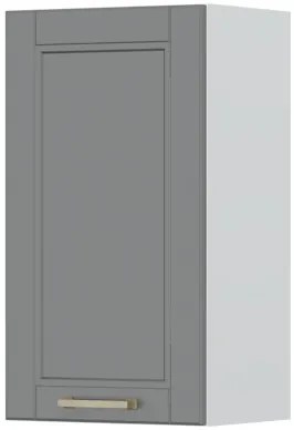Ντουλάπι κρεμαστό Tahoma V7-40-1K-Γραφίτης - 40.00Χ32.00Χ72.00cm