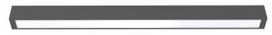 Γραμμικό Φωτιστικό Οροφής LED Tube 16W IP20 Soft Ceiling LED M Nowodvorski 7553 Ανθρακί