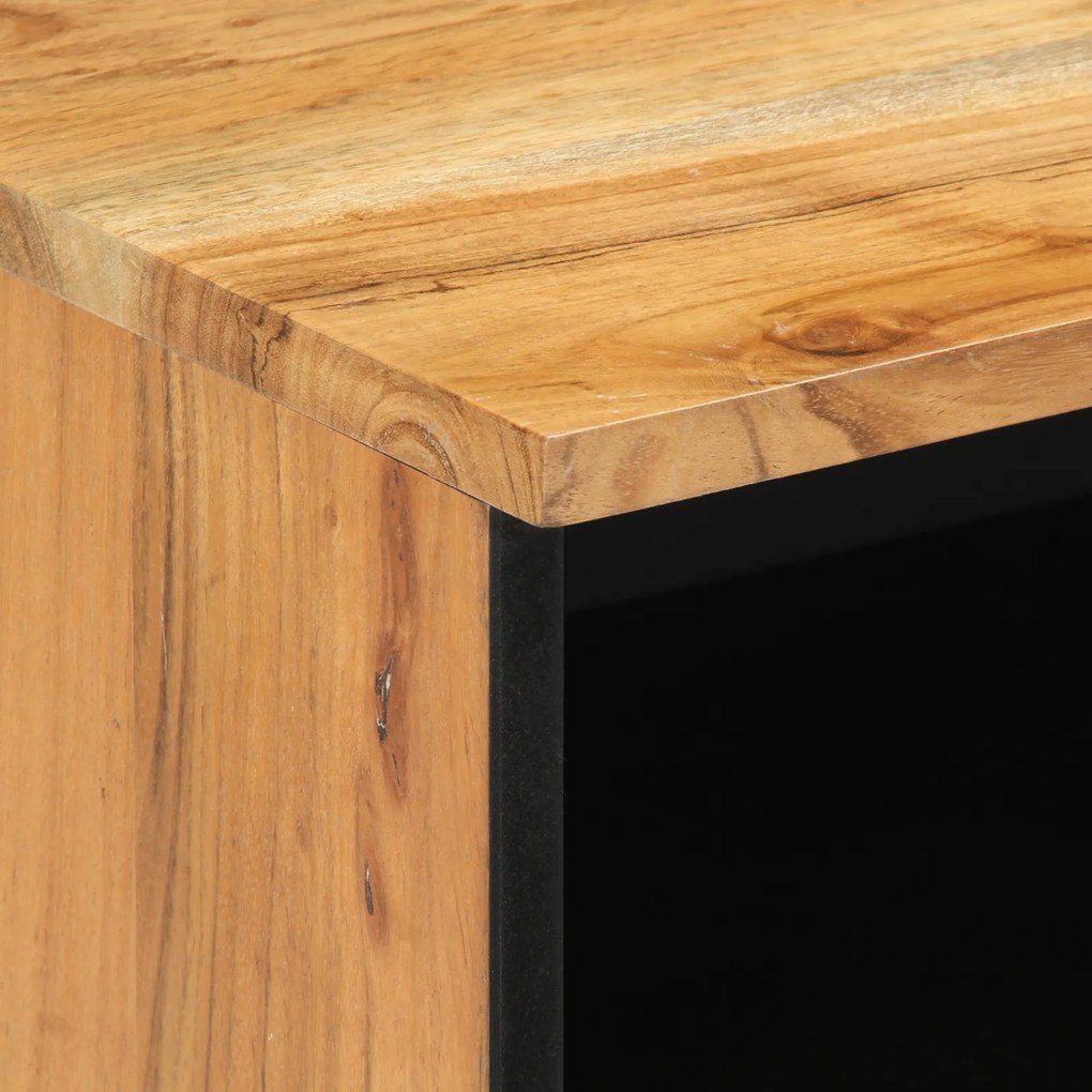 vidaXL Καναπές τηλεόρασης 80x33,5x46 εκ. Μασίφ ξύλο ακακίας