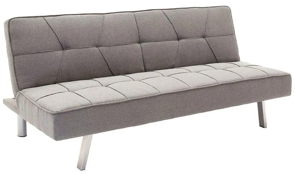 Καναπές Κρεβάτι 3θέσιος Travis 035-000061 175x83x74cm Grey
