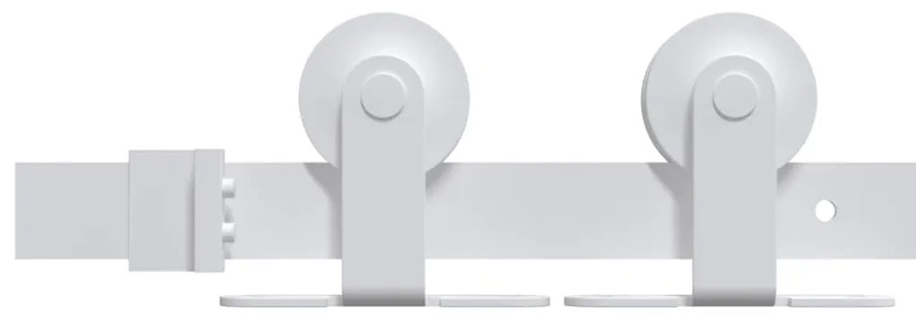 vidaXL Συρόμενη Πόρτα ORKDAL Καφέ 86 x 211 cm Ξύλο και μέταλλο