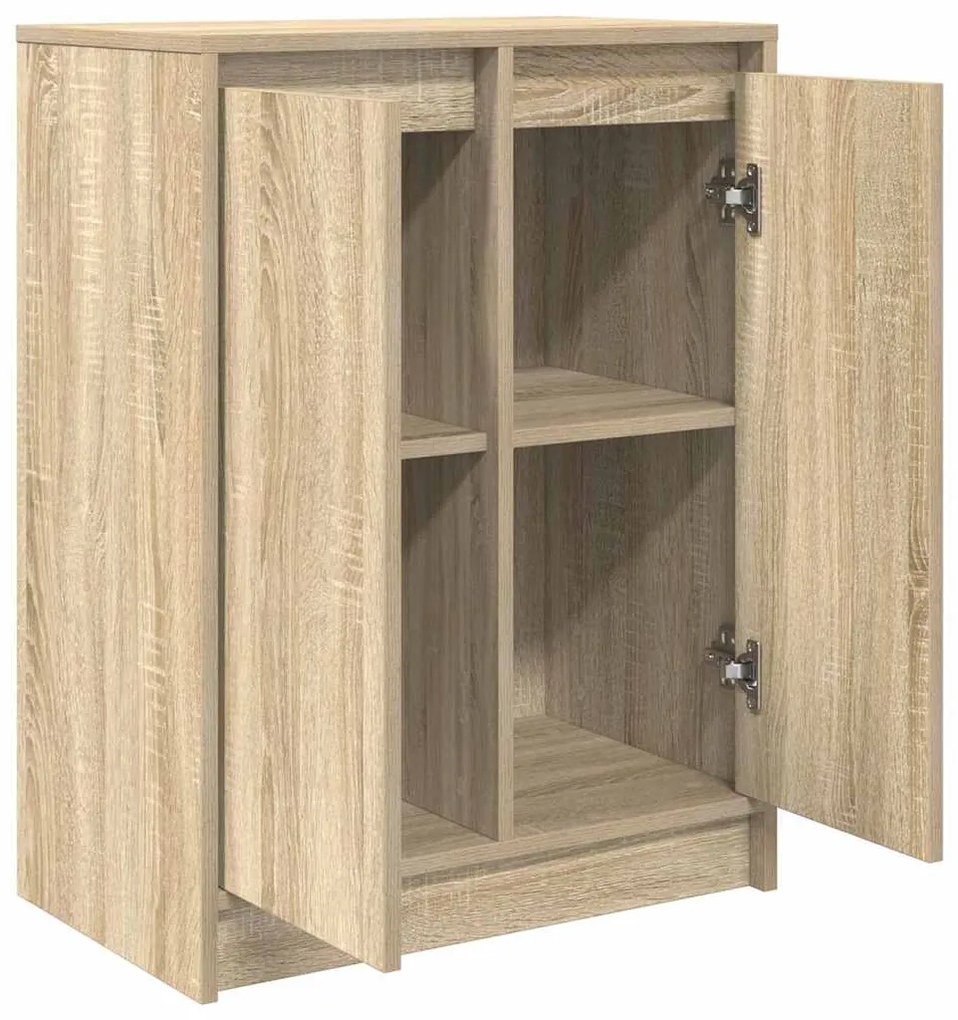Συρταριέρα Sonoma Δρυς 57x34x76 εκ. Επεξεργασμένο Ξύλο - Καφέ
