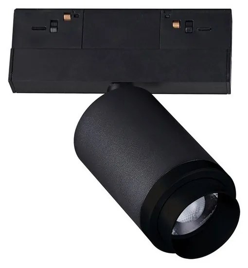 Σποτ Μαγνητικής Ράγας Kona VK/04379/B/ZM/DALI 48V LED 10W 3000K 1265lm Zoom 15°-60° CRI>90 IP20 Dimmable Dali Black VKLed