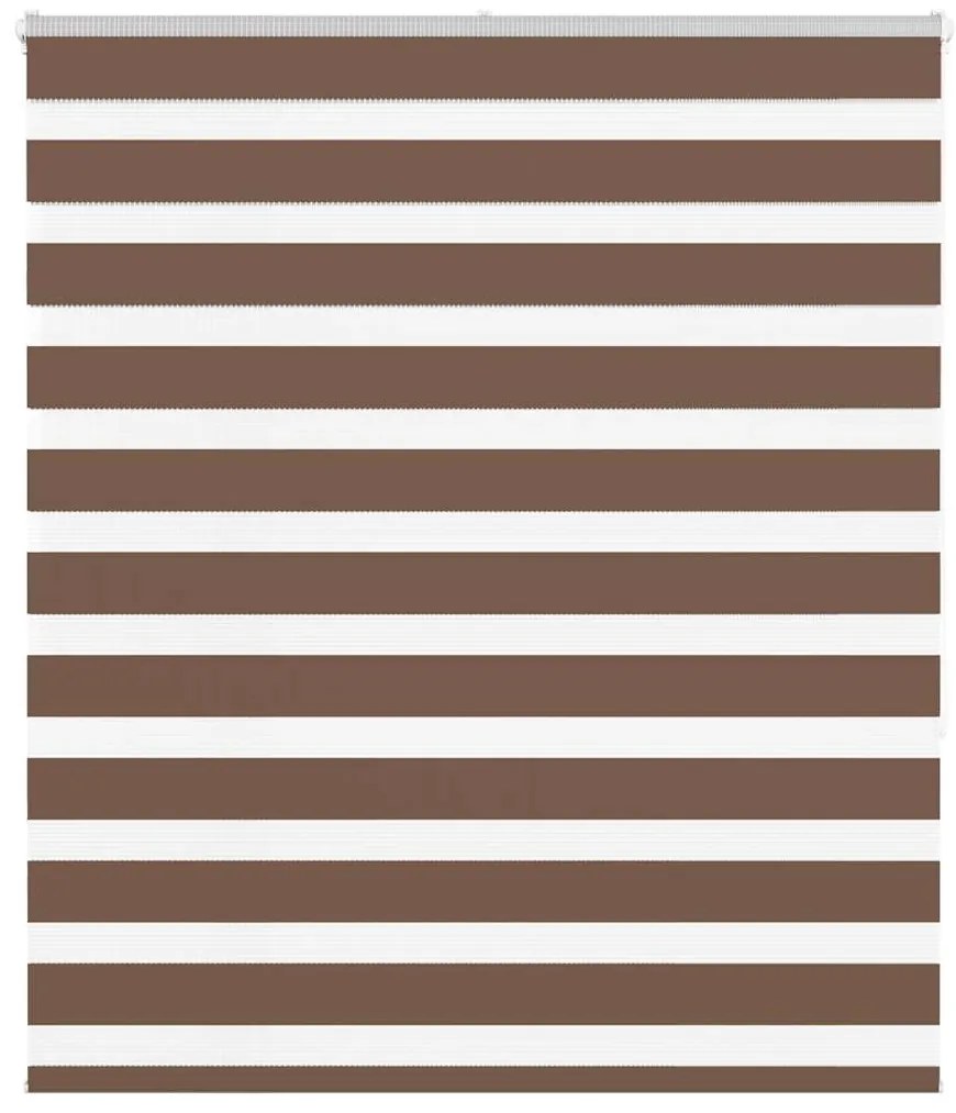 Ζέβρα τυφλή Καφέ Πλάτος υφάσματος 125,9 εκ. Πολυεστέρας