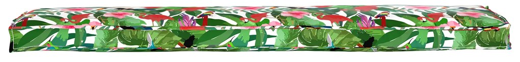 vidaXL Μαξιλάρι παλέτας Τροπική ζούγκλα 180 x 40 x 8 εκ. Ύφασμα Oxford