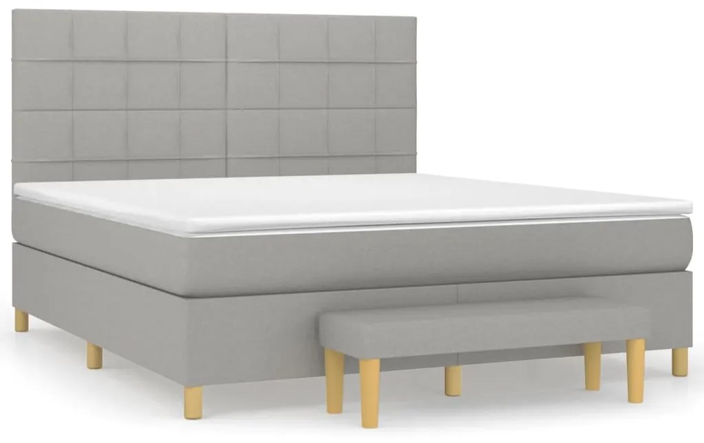 ΚΡΕΒΑΤΙ BOXSPRING ΜΕ ΣΤΡΩΜΑ ΑΝ. ΠΡΑΣΙΝΟ 160X200ΕΚ ΥΦΑΣΜΑΤΙΝΟ 3137165