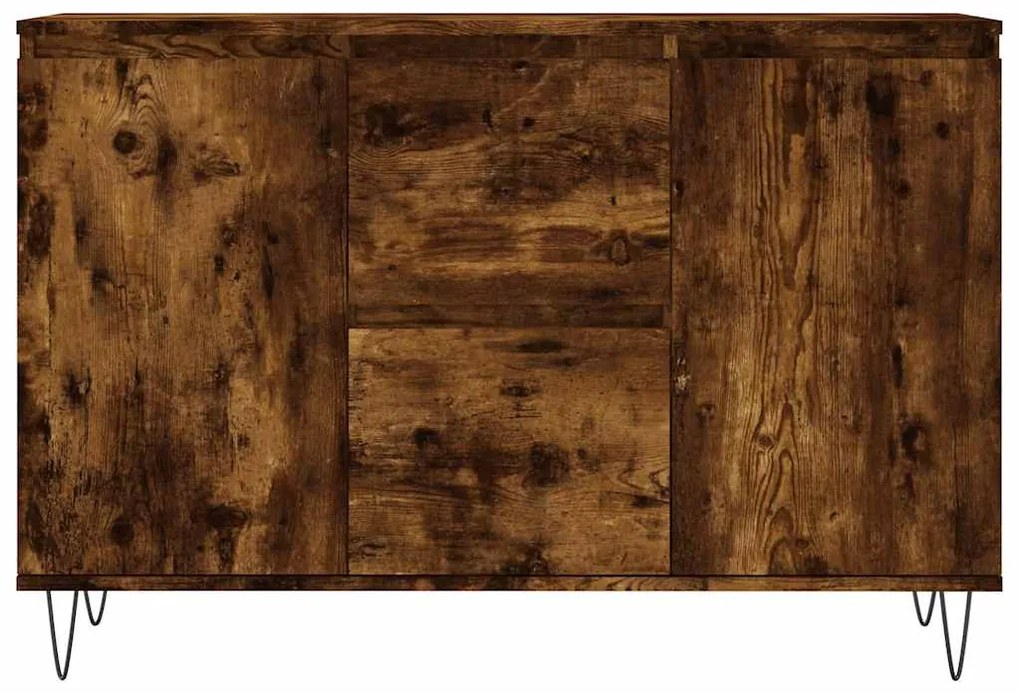 vidaXL Ντουλάπι Καπνιστή Δρυς 101,5x35x70 εκ. από Επεξεργασμένο Ξύλο
