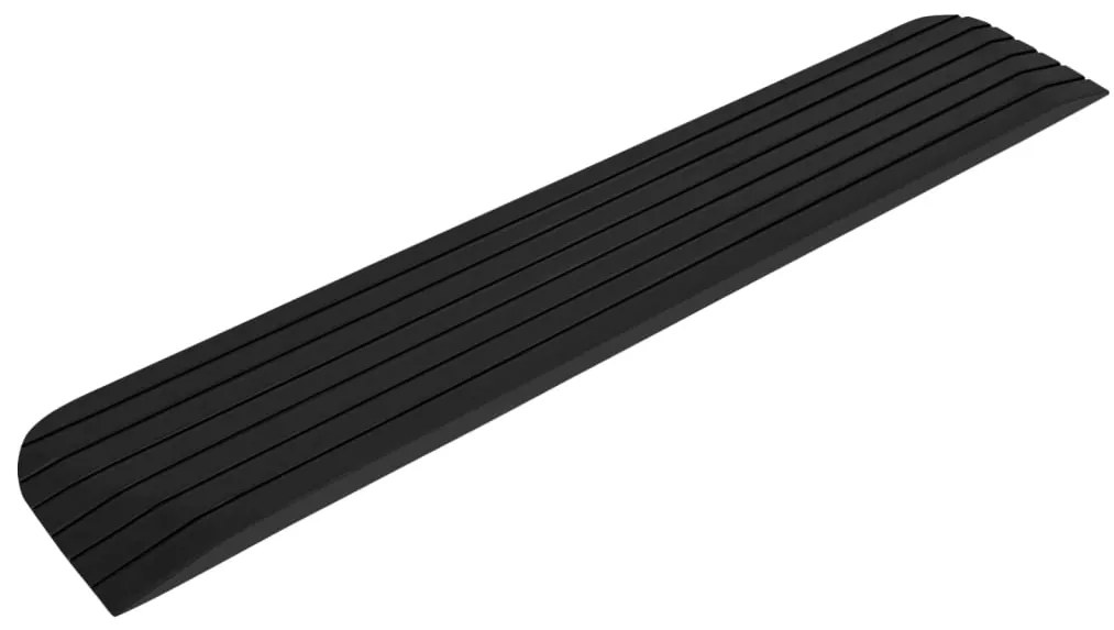 vidaXL Ράμπες Πεζοδρομίου / Πόρτας 2 τεμ. 110x21x2,5 εκ. από Καουτσούκ
