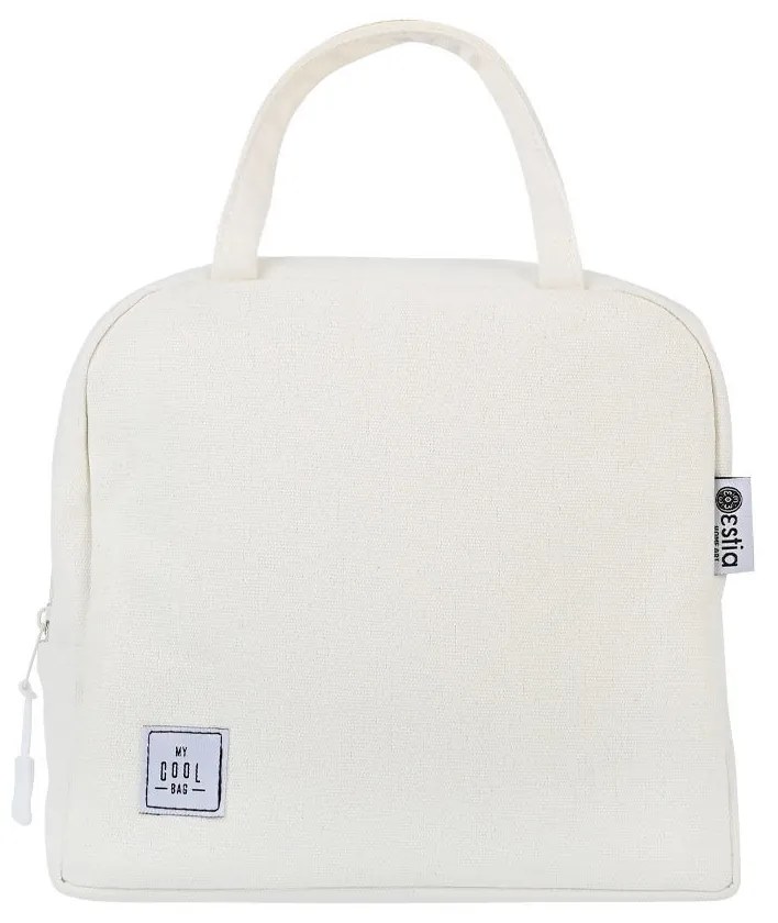 Τσάντα Φαγητού Ισοθερμική Βαμβακερή Lily White Estia 6ltr-28,2x24x13εκ. 01-19099