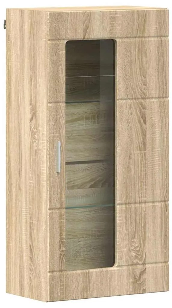 vidaXL Ντουλάπα τοίχου Sonoma Δρυς 55 x 29 x 100 εκ Επεξεργασμένο ξύλο
