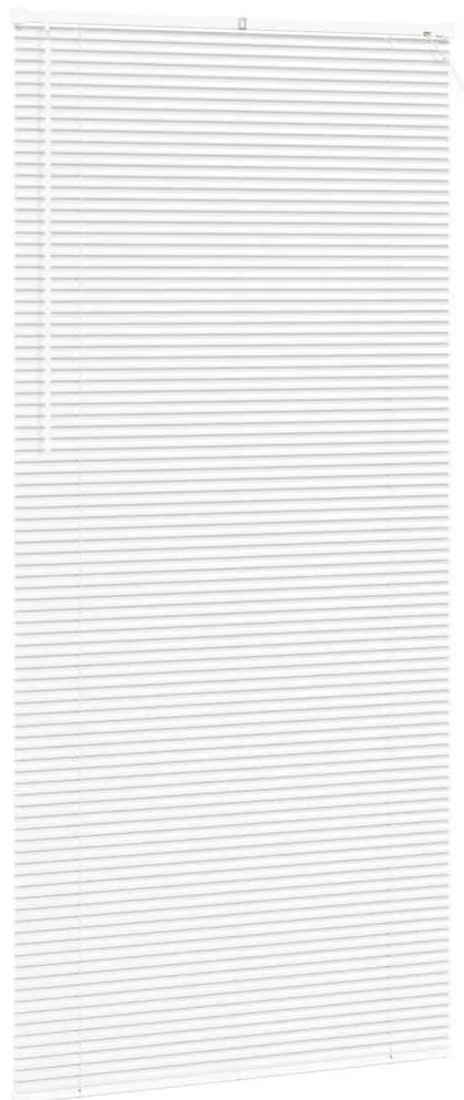 vidaXL Ρολό Παραθύρου με κουρτίνες Λευκό Αλουμίνιο