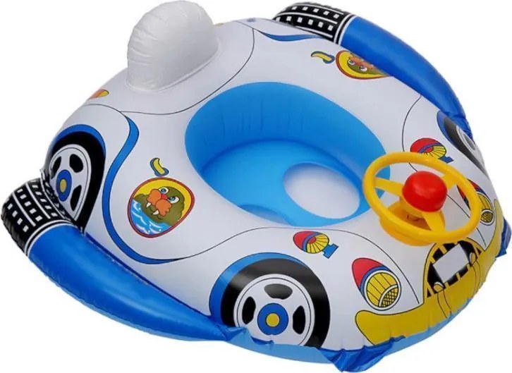 Σωσίβιο Swimtrainer με Μήκος 64εκ. Μπλε Αυτοκινητάκι