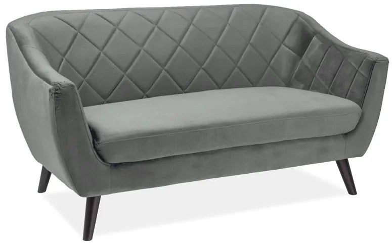 SOFA MOLLY 2 BREGO OLIWKA 77 / WENGE DIOMMI-80-3449