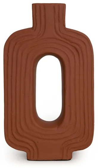 Διακοσμητικό Βάζο Leda Teracotta (20.5x7.5x36) Soulworks 0750005