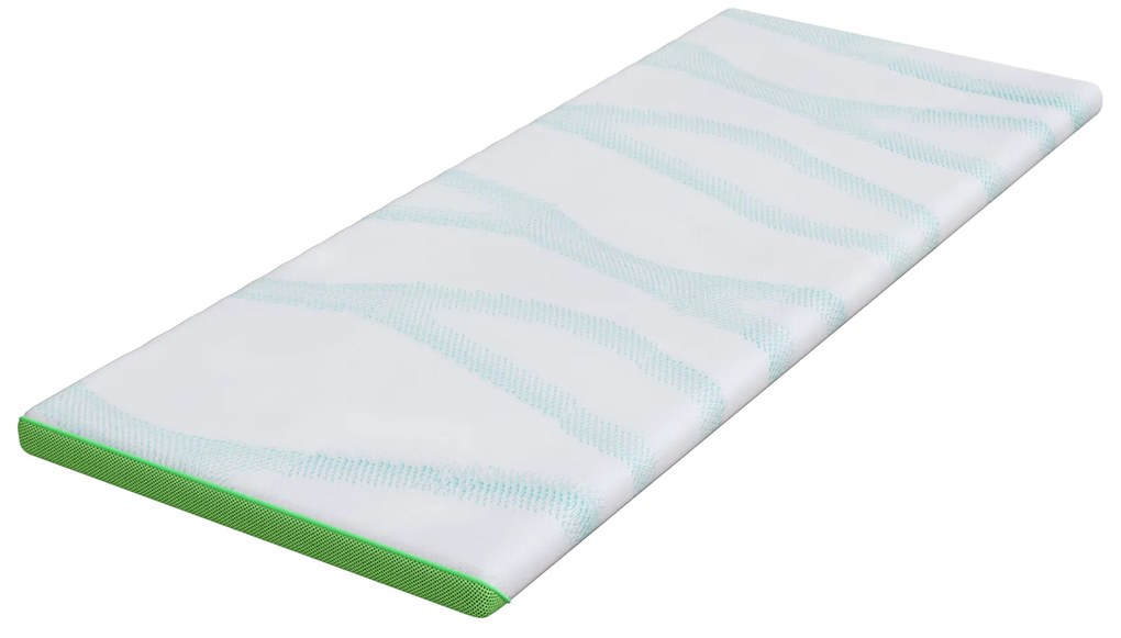 vidaXL Στρώματα Other Λευκό και Πράσινο 80 x 200 cm