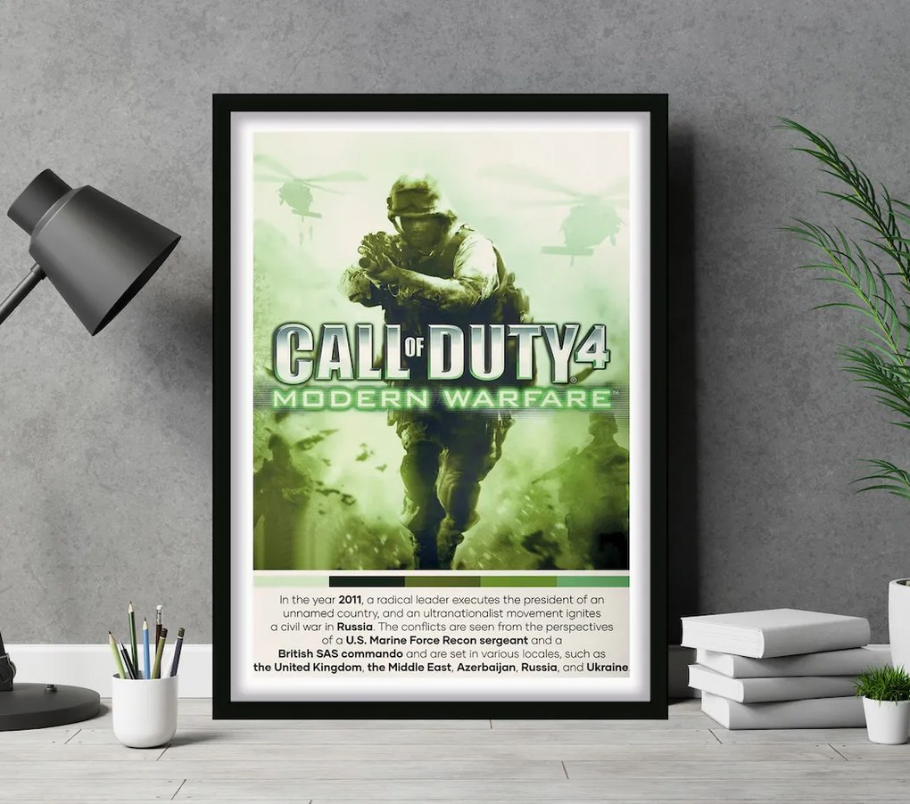 Πόστερ &amp; Κάδρο Call of Duty GM179 30x40cm Εκτύπωση Πόστερ (χωρίς κάδρο)