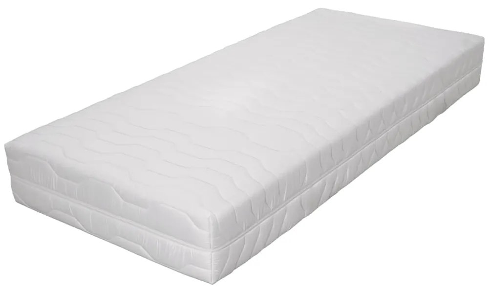 vidaXL Στρώμα με 7 Ζώνες Ανεξάρτητα Ελατήρια 120x200 εκ. / 20 εκ. H3