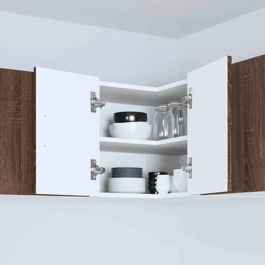 vidaXL Ντουλάπα Κουζίνας Kalmar Καφέ δρυς 57 x 57 x 40 εκ.