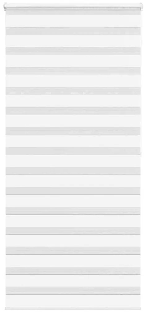 Ζέβρα τυφλή Λευκό Πλάτος υφάσματος 100,9 εκ. Πολυεστέρας