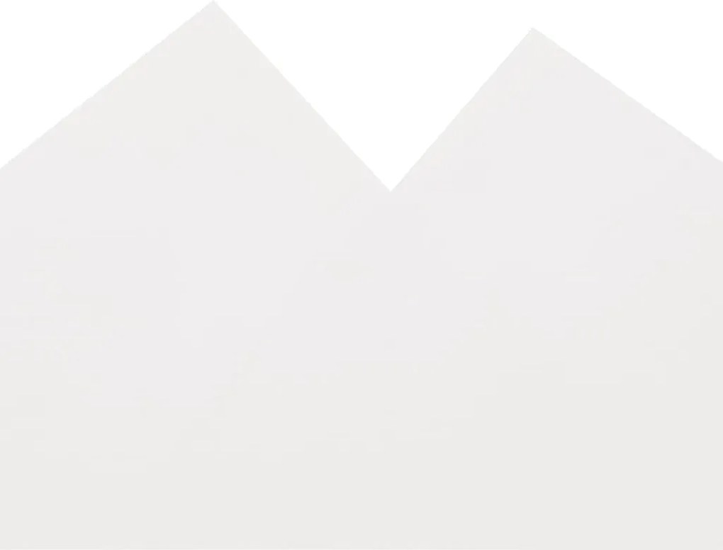 vidaXL Μουσαμάς Λευκός 5 x 5 μ. 650 γρ./μ²